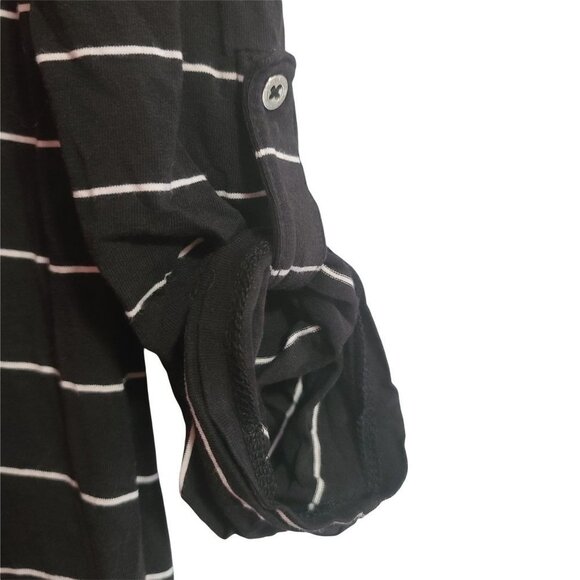 Calvin Klein Black and white womans long shirt, size Medium - Picture 6 of 7